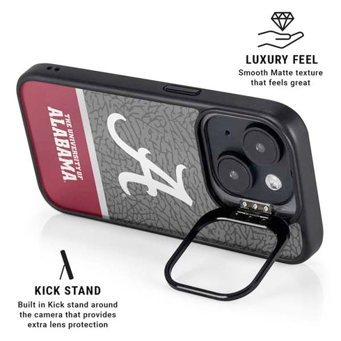 University of Alabama Logo iPhone 14 Kickstand Case